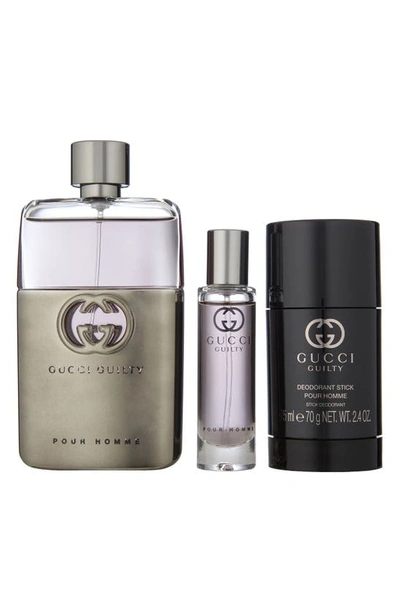 Gucci Guilty Pour Homme Eau De Toilette Set