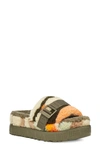 Ugg Fluffita Slipper In Olive Cali Collage