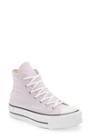 Converse Chuck Taylor All Star Lift Platform Sneakers Classic Amethyst/white/black In Lavender