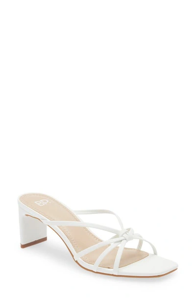 Bp. Karsyn Strappy Slide Sandal In White