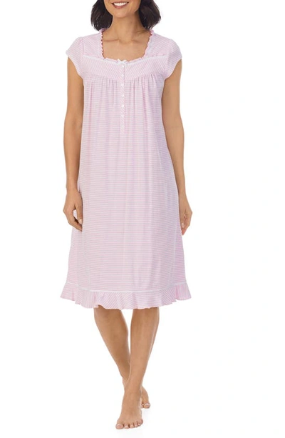 Eileen West Waltz Cap Sleeve Nightgown In Stp