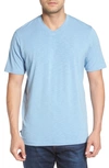 Travismathew Cloud Trim Fit Slubbed T-shirt In Sleet
