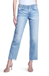 L Agence Milana Stovepipe Straight Leg Jeans In Colby