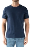 Devil-dog Dungarees Signature Pocket T-shirt In Navy Blue