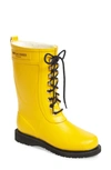 Ilse Jacobsen Rubber Waterproof Boot In Cyber Yellow