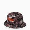 HERON PRESTON CAMOUFLAGE LOGO-PATCH BUCKET HAT