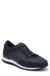 ENGLISH LAUNDRY KENNETH LEATHER PERFORATED SNEAKER