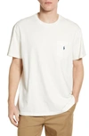 Polo Ralph Lauren Men's Cotton-linen Chest Pocket T-shirt In White