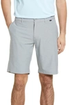 Travismathew Sand Harbor Shorts In Heather Sleet