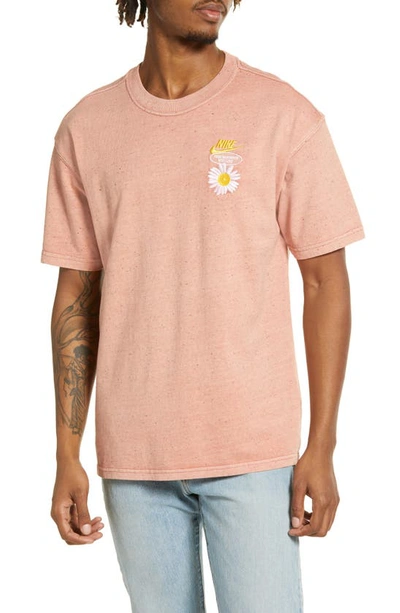 Nike Sportswear Unisex Have A  Day Max 90 Fit Graphic Tee In Canyon Pink