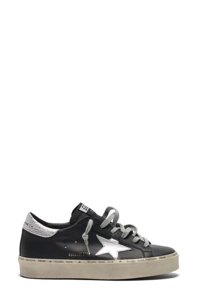 Golden Goose Hi Star Sneakers In Black Suede