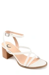 Journee Collection Anika Strappy Sandal In White