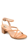 Journee Collection Anika Strappy Sandal In Tan
