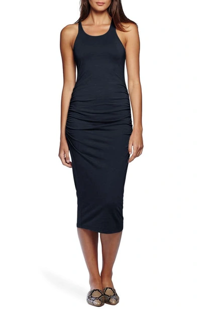 Michael Stars Racerback Midi Dress In Nocturnal