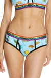 Tomboyx Iconic Briefs In Aquarium Print