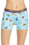 Tomboyx 4.5-inch Trunks In Aquarium Print