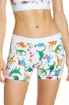 Tomboyx 4.5-inch Trunks In Dinosaur Print