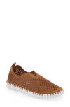 ILSE JACOBSEN ILSE JACOBSEN TULIP 139 PERFORATED SLIP-ON SNEAKER