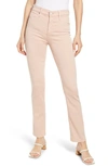 Ag Mari High Waist Slim Ankle Straight Leg Jeans In Vinte Pink