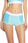 Tomboyx Boyshorts In Surf Color Block