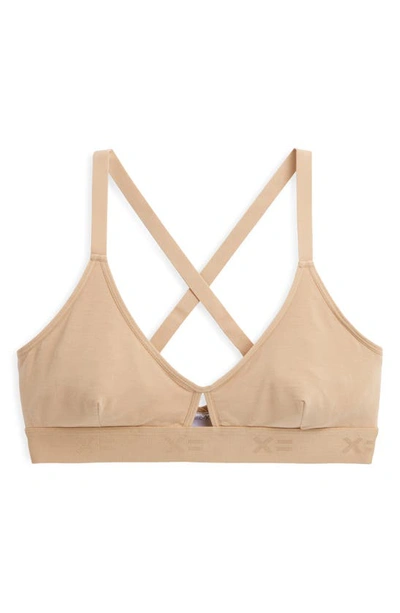 Tomboyx Stretch Modal Lounge Bralette In Chai