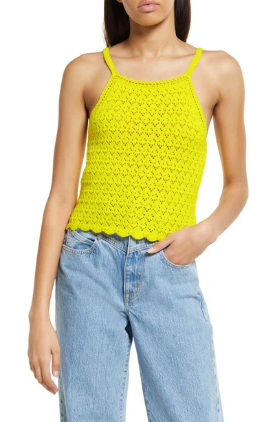 French Connection Nora Crochet Cotton Tank Top - 100% Exclusive In Multi