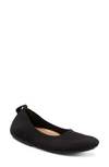 Fitflop Allegro Knit Ballet Flat In All Black/ Black
