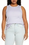 Madewell Brightside Tank In Distant Lavender