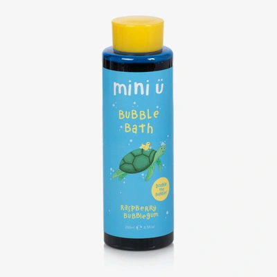 Mini U Raspberry Bubble Bath (250ml) In Blue