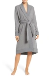 Ugg Karoline Knit Robe In Charcoal Heather