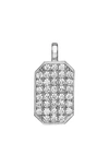 SETHI COUTURE SETHI COUTURE PAVÉ DIAMOND TAG PENDANT