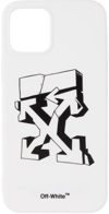 Off-white Graffiti Arrrows Iphone 12 Case In White Black