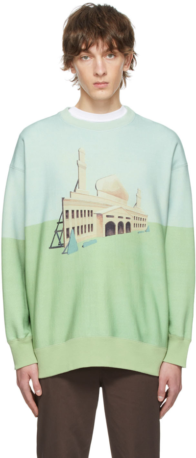 Undercover C/s Palace Print Sweatshirt In Multi