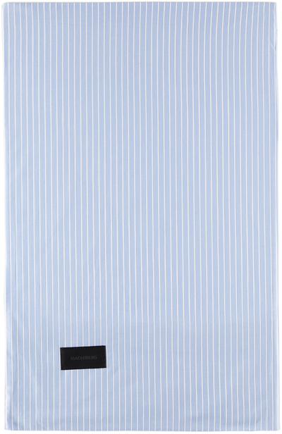 Magniberg Blue Wall Street Pillow Case In Light Blue