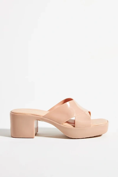 Jeffrey Campbell Bubblegum Heeled Slide Sandals In Assorted