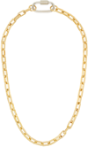 IN GOLD WE TRUST PARIS GOLD CHAIN LINK NECKLACE