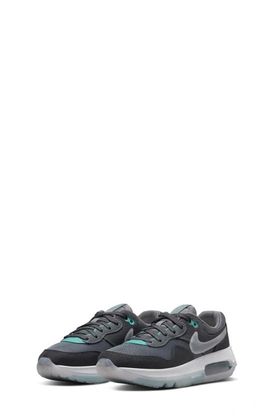 Nike Air Max Motif Sneaker In Grey/ Black/ Teal/ Anthracite