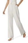 Favorite Daughter The Favorite High-waisted Pleated Pants In Ivory