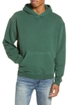 Elwood Core Oversize French Terry Hoodie In Vintage Green