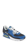 Nike Air Max 90 Sneaker In Black/ Atlantic Blue/ Yellow