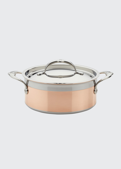 HESTAN COVERED SOUP POT, 3 QT.