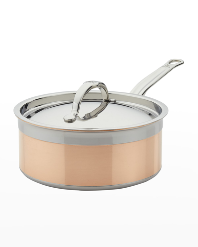 HESTAN COVERED SAUCEPAN, 3 QT.