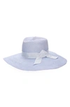 Gladys Tamez Paradise Straw Hat In Light Blue