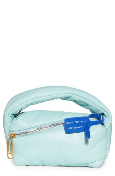 Off-white Pump Pouch Tote Bag In Blue