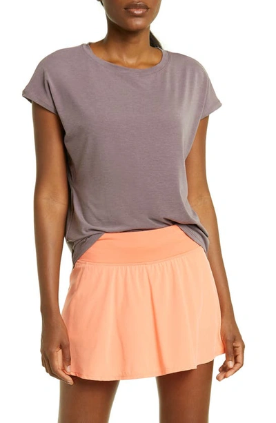 Zella Hana Studio T-shirt In Grey Sparrow