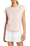 Zella Hana Studio T-shirt In Pink Silver