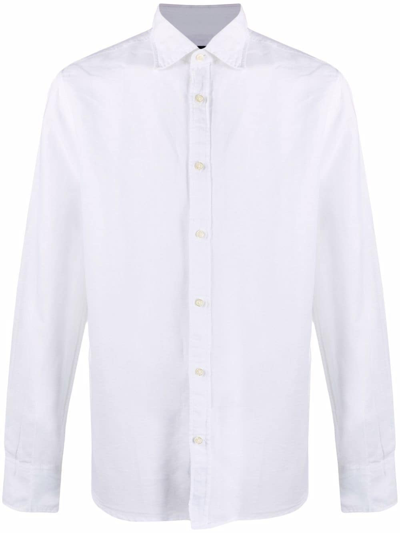 Deperlu Flynn Long-sleeve Shirt In White