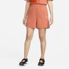 Nike Sportswear Women's Jersey Shorts In Orange