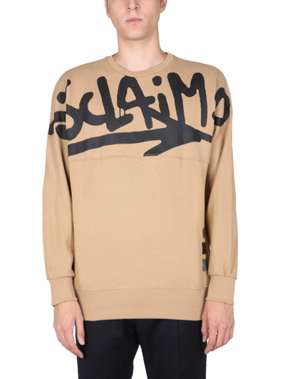 Disclaimer Mens Brown Sweatshirt