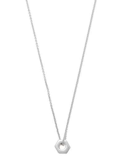 Eéra Sterling Silver Dado Pendant Necklace